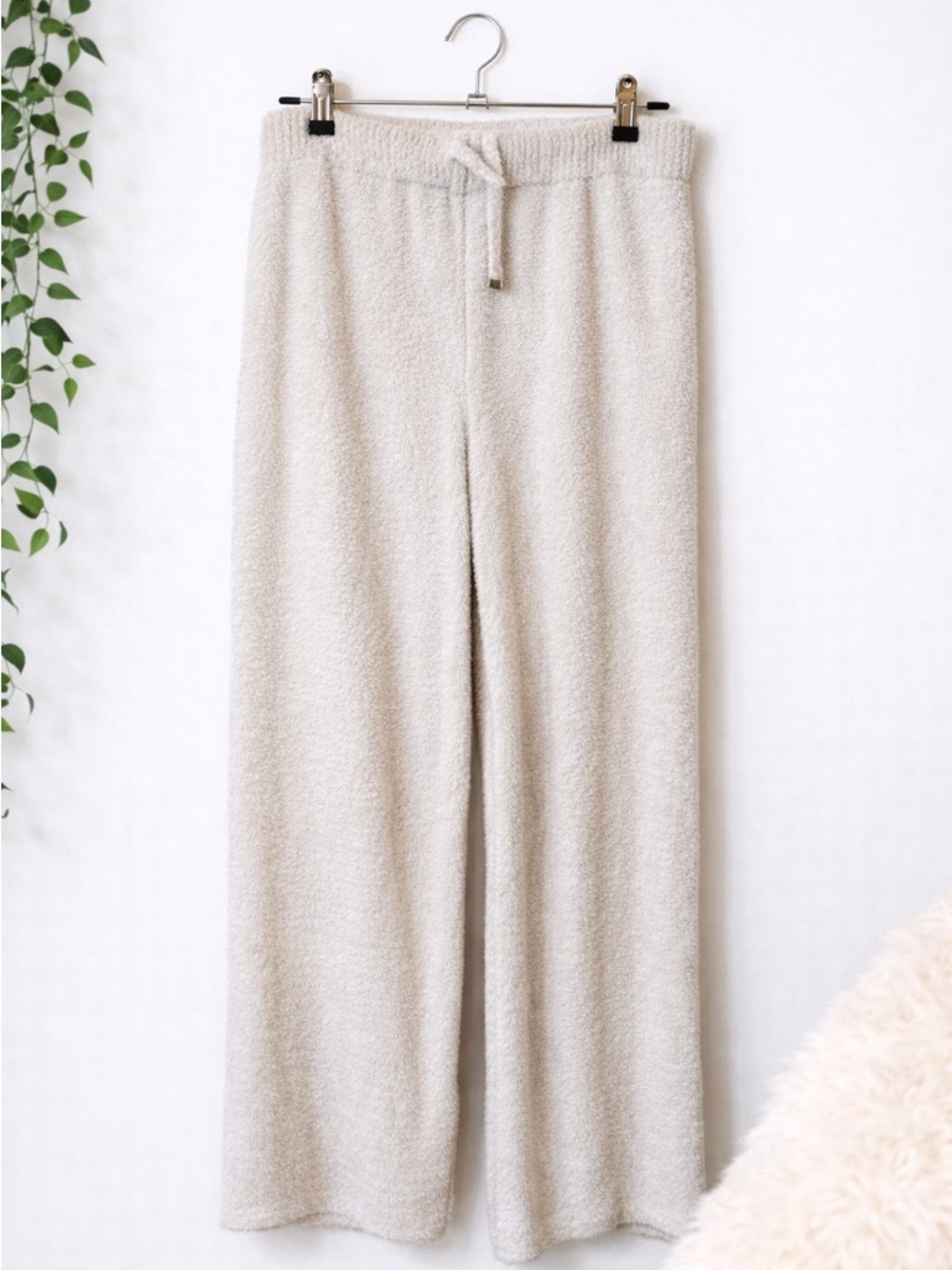 Amazon Women's Cream Straight Leg Lounge Pants